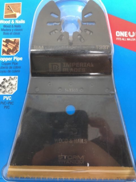 One Fit Imperial Blades IBOAT337-1 Wood&Nails Storm Titanium