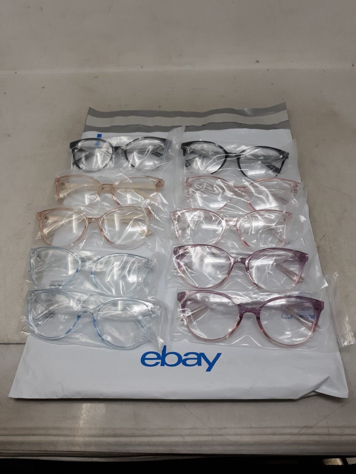 Lot of 10 Assorted CPM035 Eyeglasses Frames
