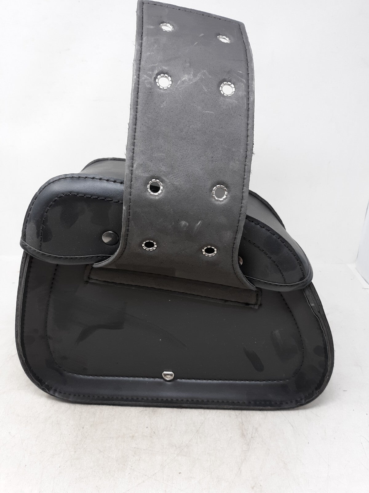 Motorcycle Right Leather Saddle Bag