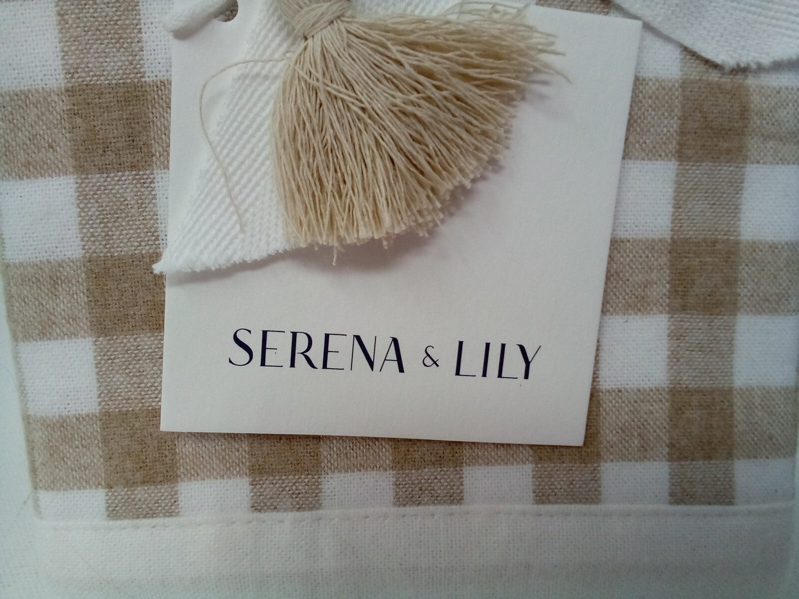 Serena & Lily Belvedere Flannel Shams, Cotton, Size King