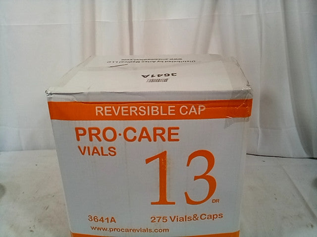 Pro Care - Vials 13 275 Vials &caps