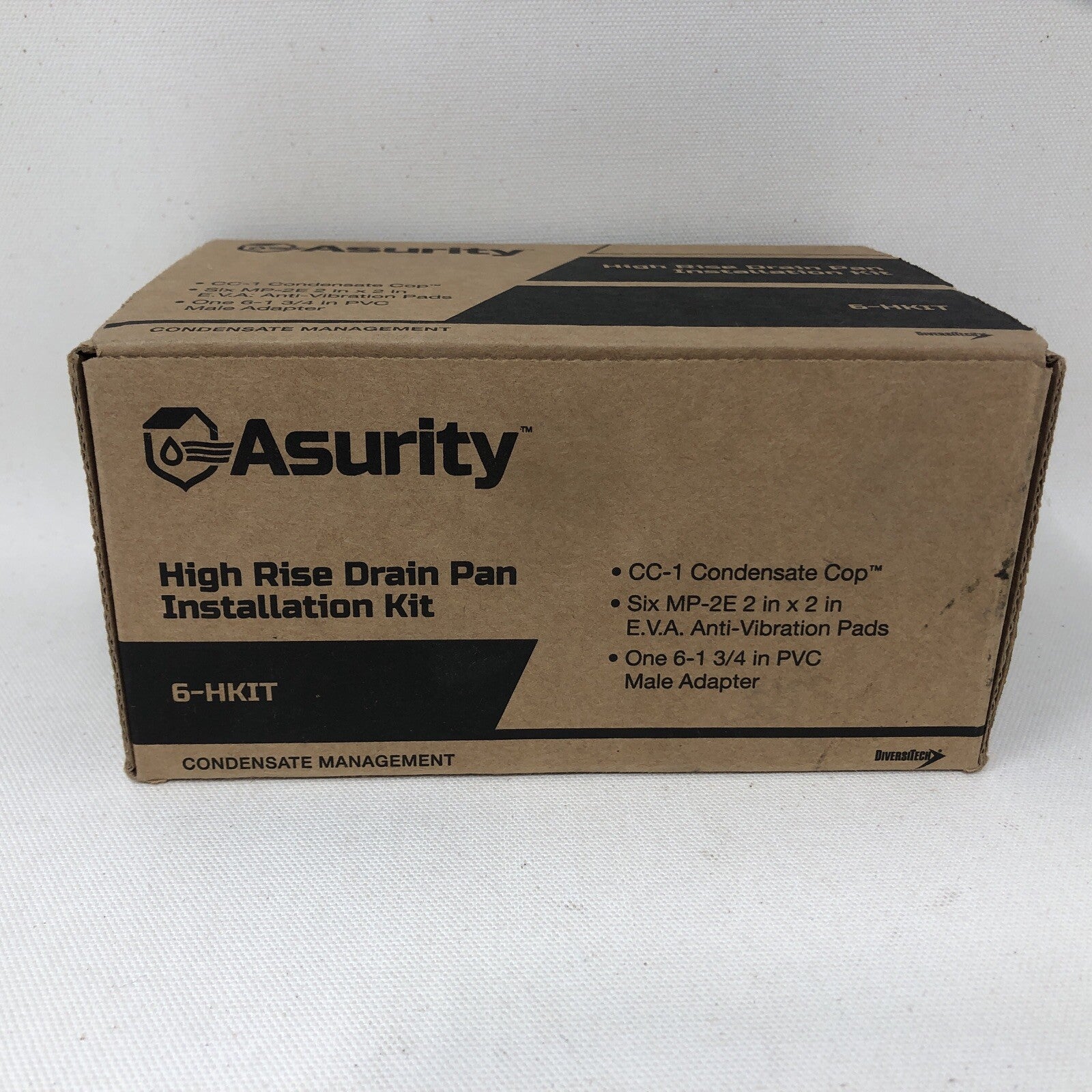 Asurity Diversitech High Rise Drain Pan Installation Kit 6-HKIT