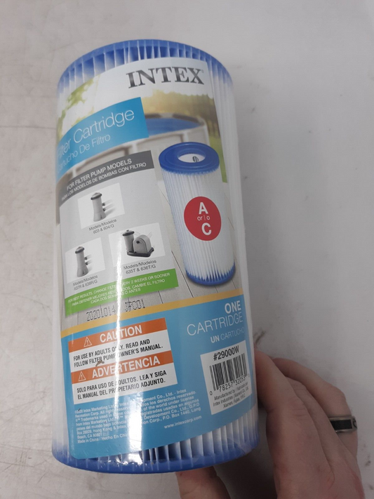 Intex 29000W Pool Filter Cartridge Type A or C for Filter Pump Systems
