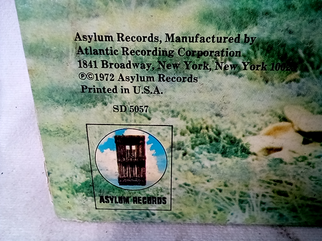 Joni Mitchell for the roses vinyl record