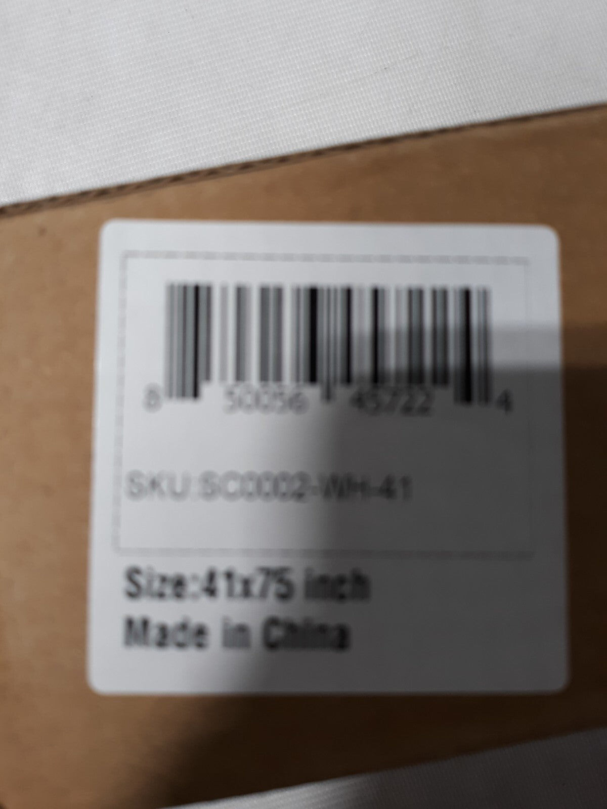 Joydeco 41 x 75 Inch Blackout Window Grey Fabric Blinds and Shades