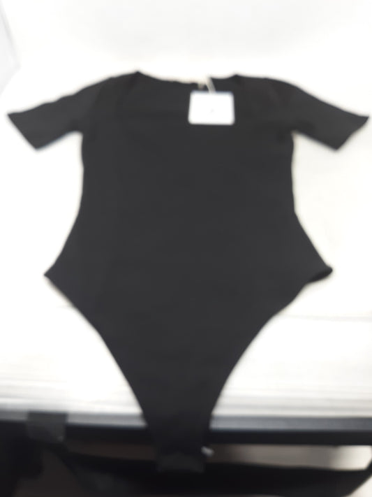 Oak & Fort Refined Black One Piece Swimsuit Size XS