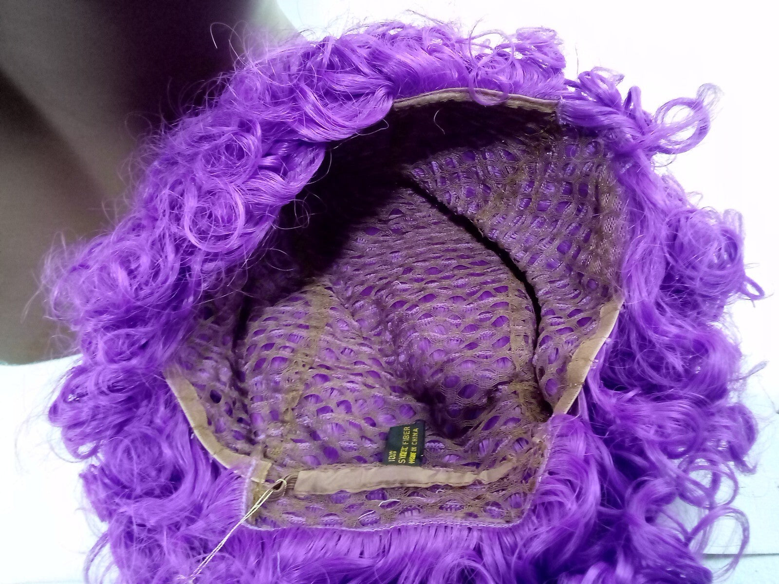 Lacey Costume Wig of New York Collection - Long Curly Clown II Color: KAF Purple
