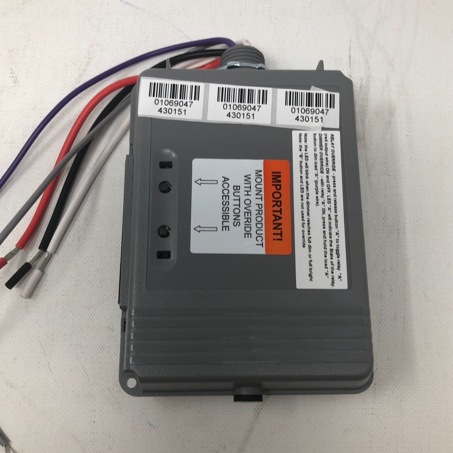 Hubbell Control Solutions: NX Room Controller (NXRCFX2-1RD-UNV)