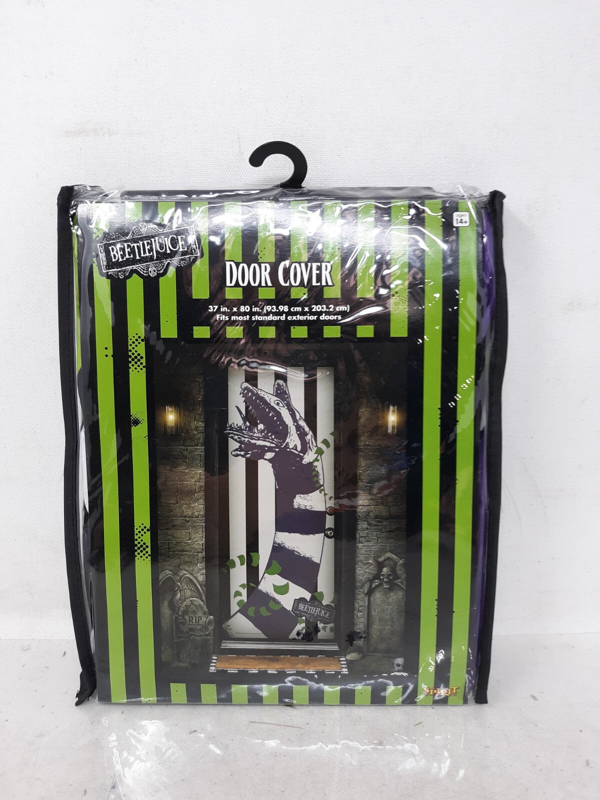Beetlejuice Sandworm Door Cover Halloween Party Decoration Snake Monster Banner