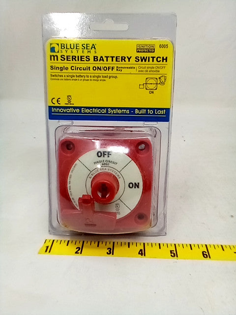 Blue Sea 6005 M-Series (Mini) Battery Switch Single Circuit on/OFF