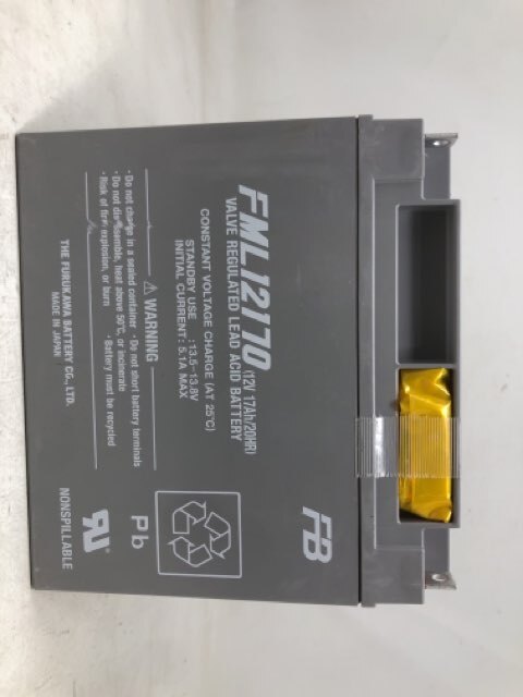 Furukawa FML12170 Replacement Valve Regulated Lead Acid Battery 12V 17Ah/20HR