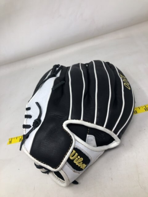 Wilson 12" A550 Siren Fastpitch Glove Black/White - Softball Mitt