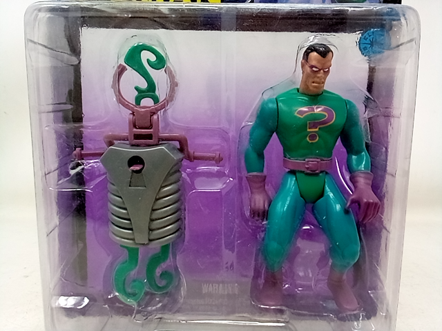 1995 KENNER LEGENDS OF BATMAN SERIES THE RIDDLER 5" ACTION FIGURE