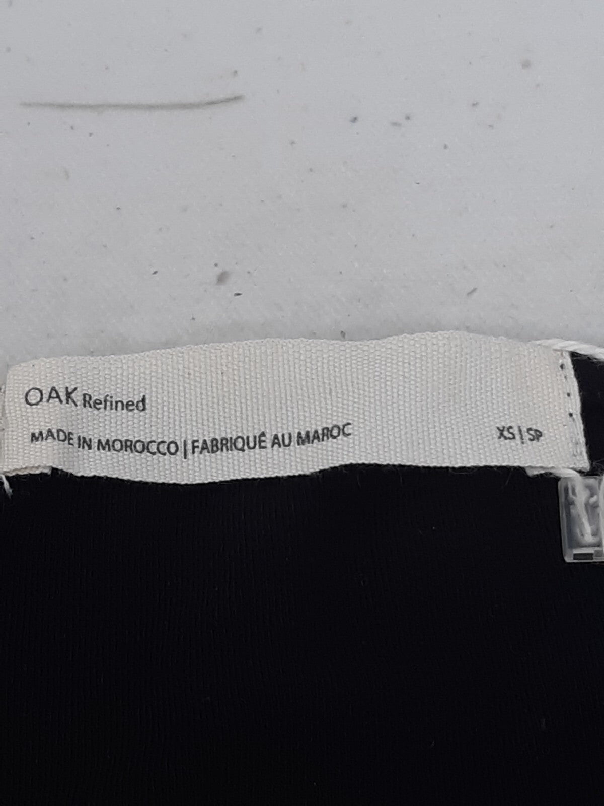 Oak & Fort Refined Black One Piece Swimsuit Size XS