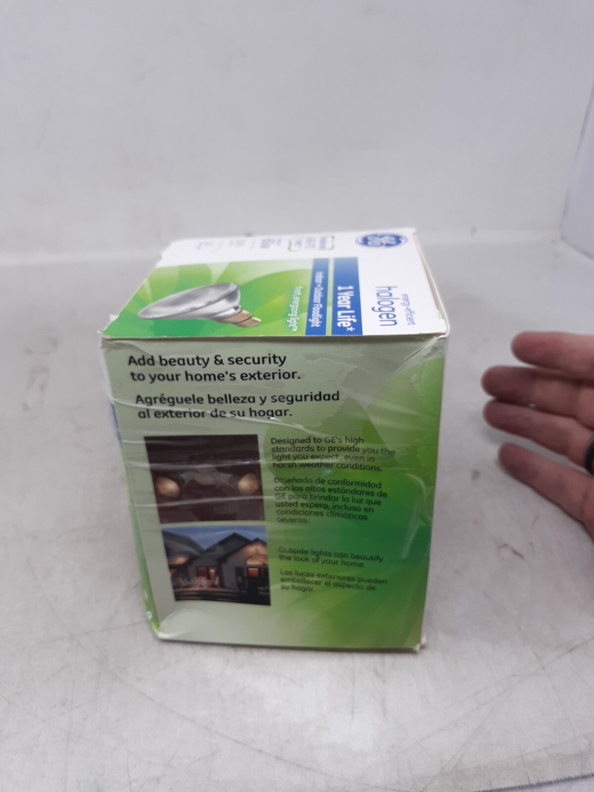 GE Energy Efficient Par38 75W =60W 1070 Lumens, Indoor & Outdoor.