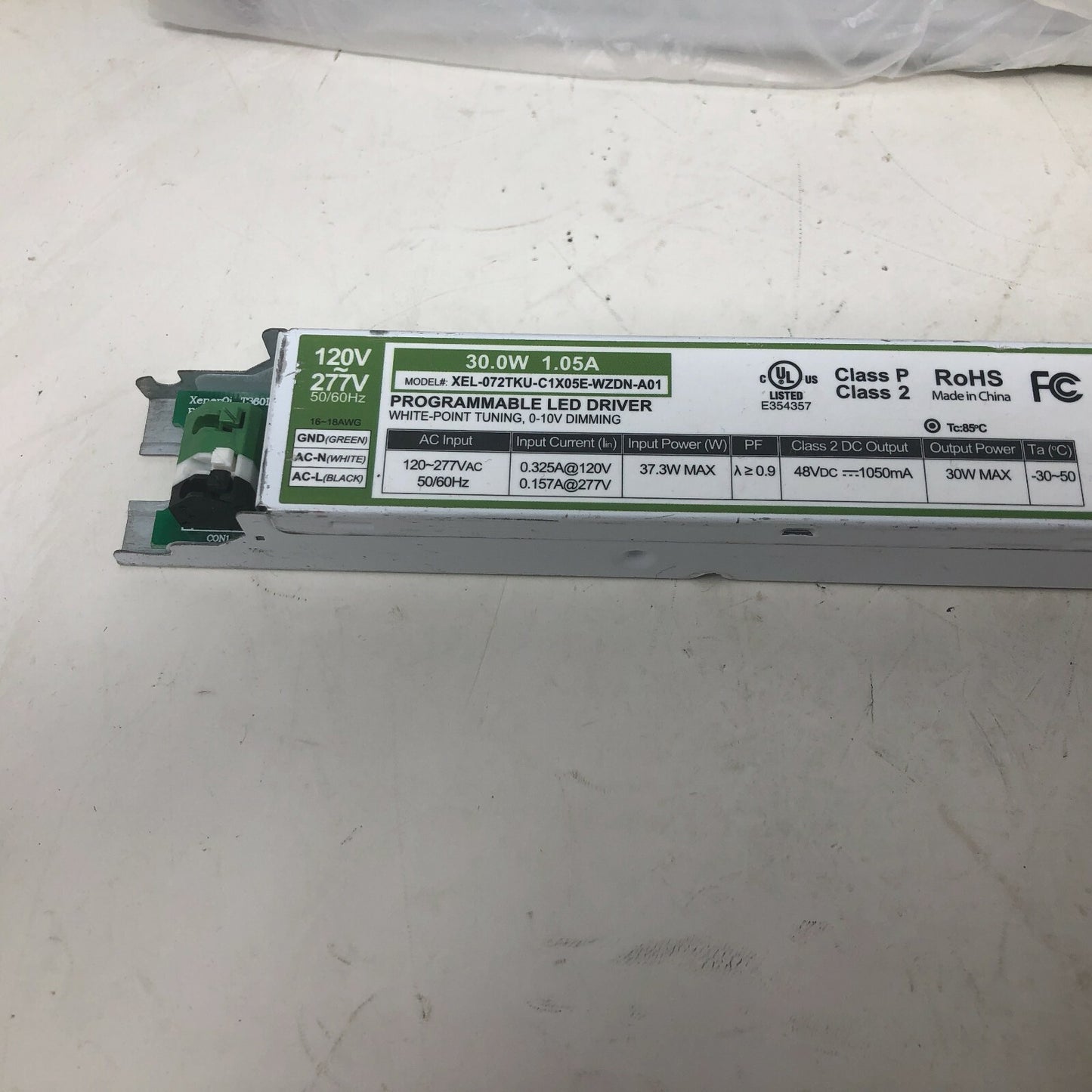 Programmable LED Driver - XEL-072TKU-C1X05E-WZDN-A01 - LOT OF 4