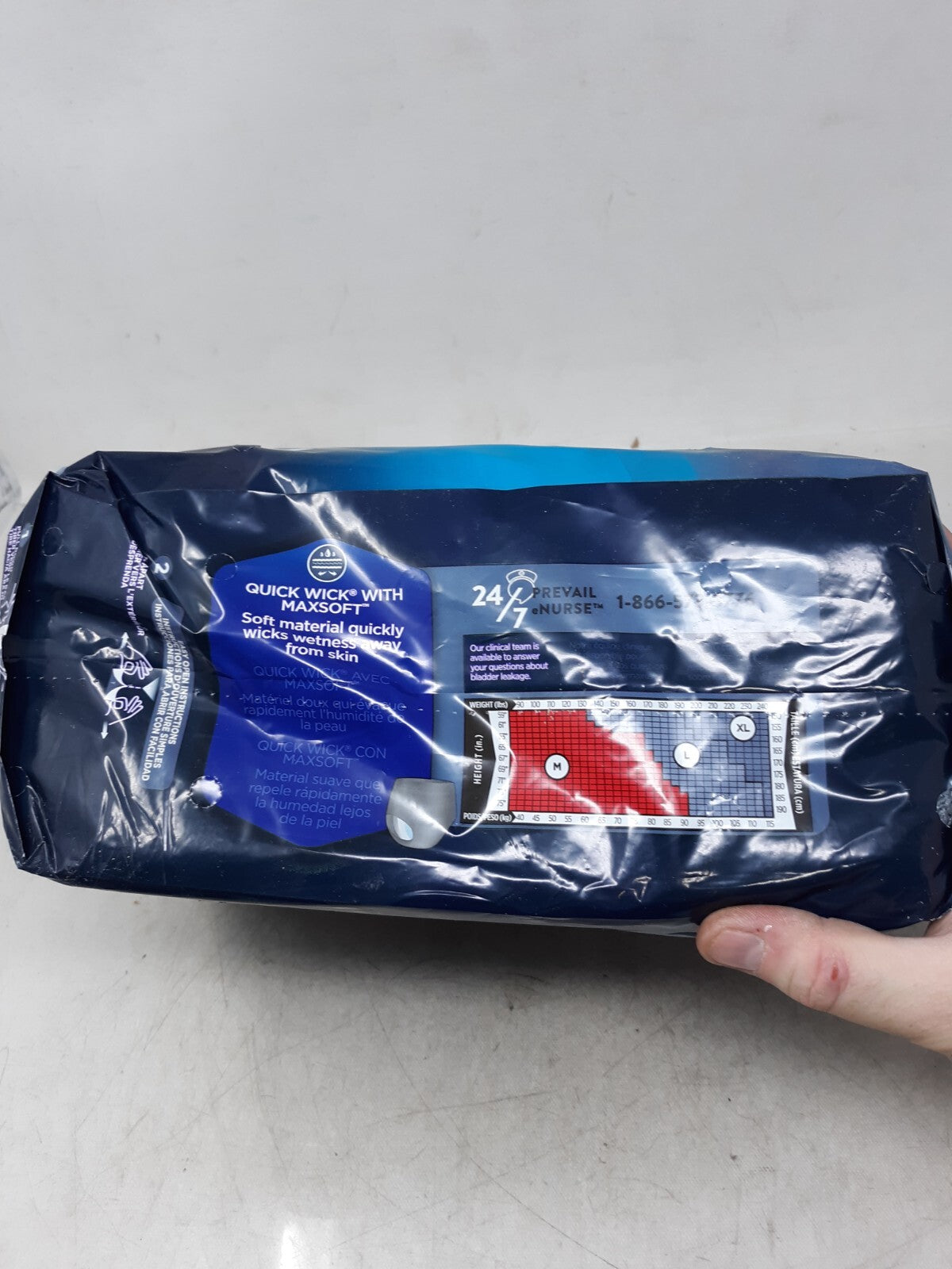 Prevail Disposable Underwear Male Medium 20 Ct (PFM-512)