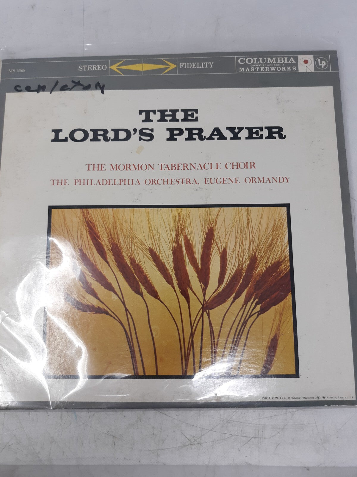 THE LORD'S PRAYER Mormon Tabernacle Choir Philadelphia Orchestra Eugene Ormandy