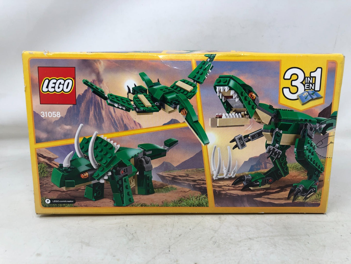 Lego Creator 3in1 Mighty Dinosaurs 174/pcs 31058