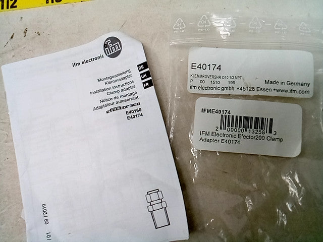 IFM Electronic gmbh E40174 Clamp Adapter