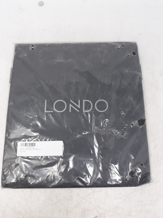 Londo Leather Valet Tray Organizer Black PU Snap Folding Catchall B07BZQMJRH