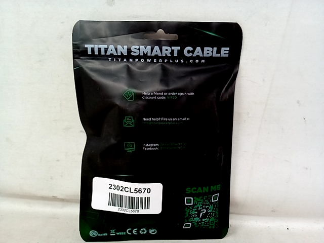 Titan Smart Cable for iPhone 1.8m