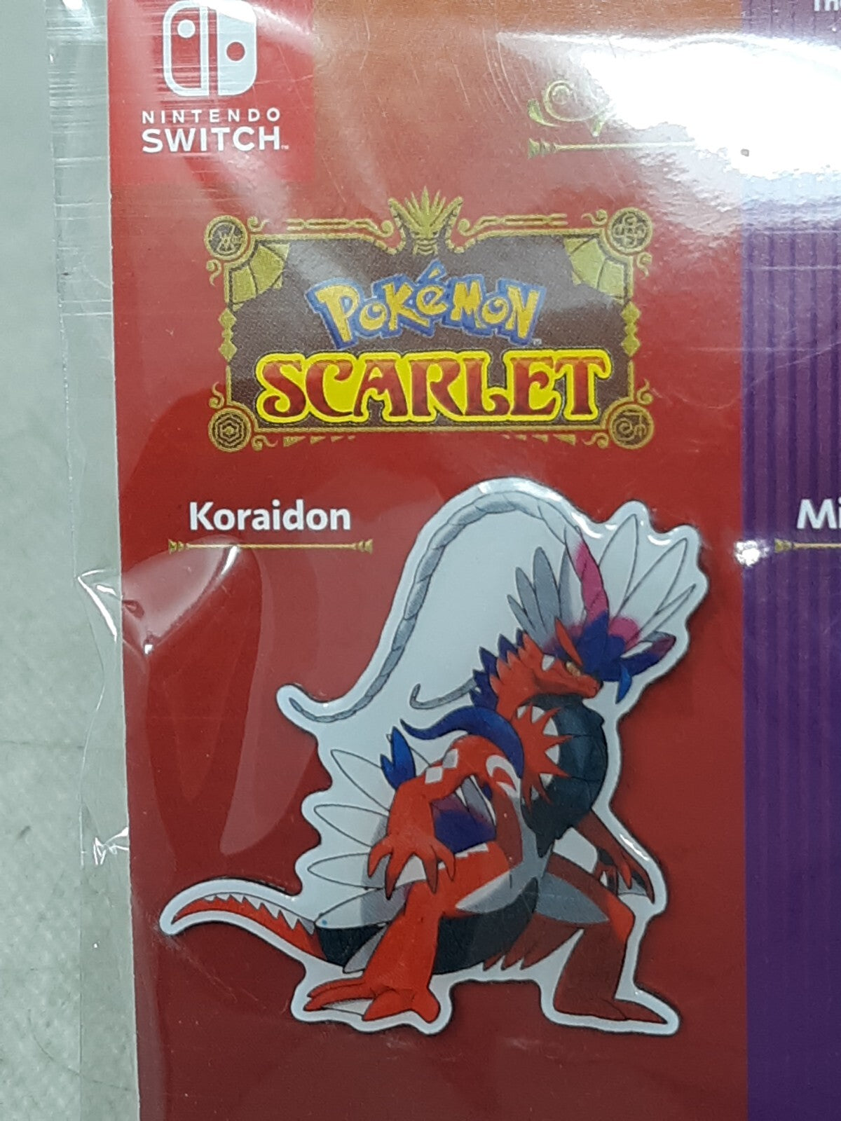 Pokémon Scarlet and Violet Promo Pin Set - Koraidon & Miraidon