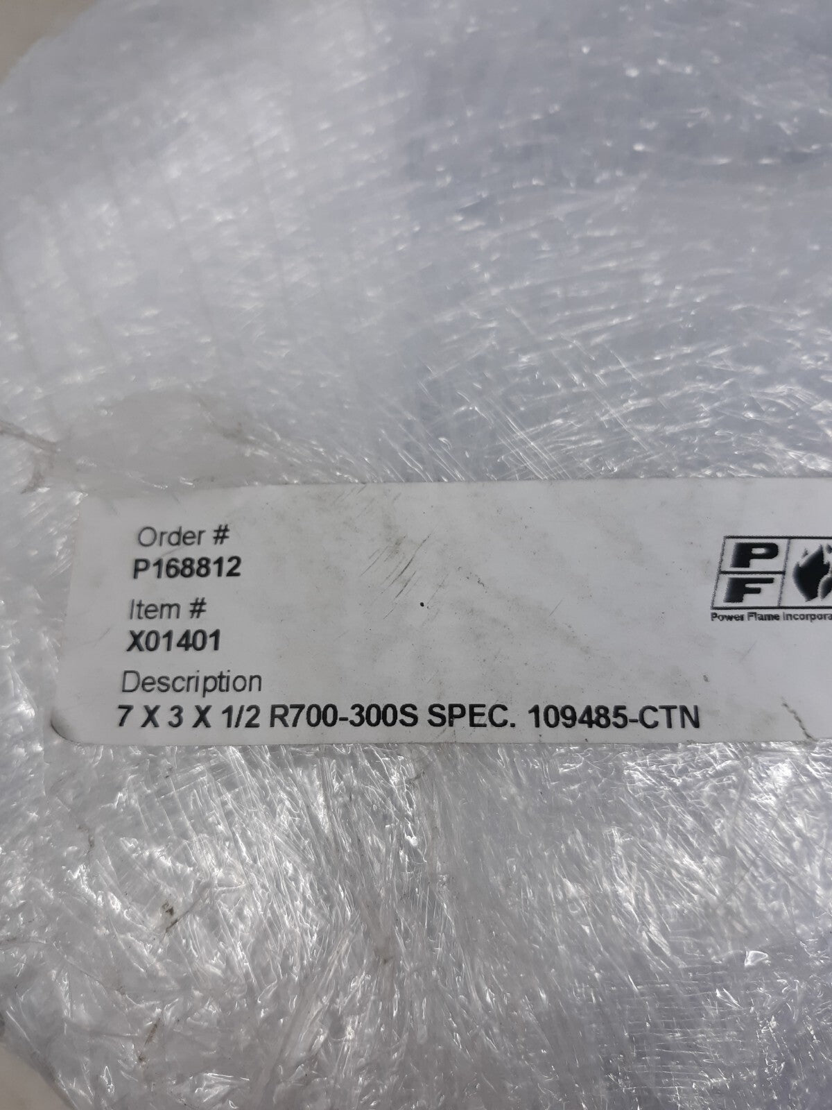 X01401 Blower Wheels 7" x 3" x 1/2"