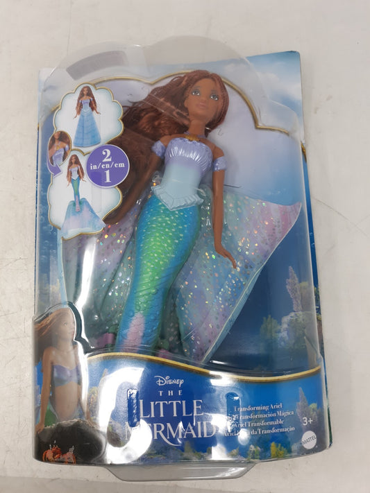Disney The Little Mermaid Live Action Transforming Ariel Doll Mattel 2023