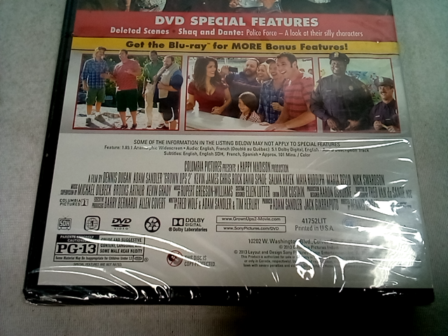 COLUMBIA TRISTAR HOME VIDEO Grown Ups 2 (DVD) - Rated PG13