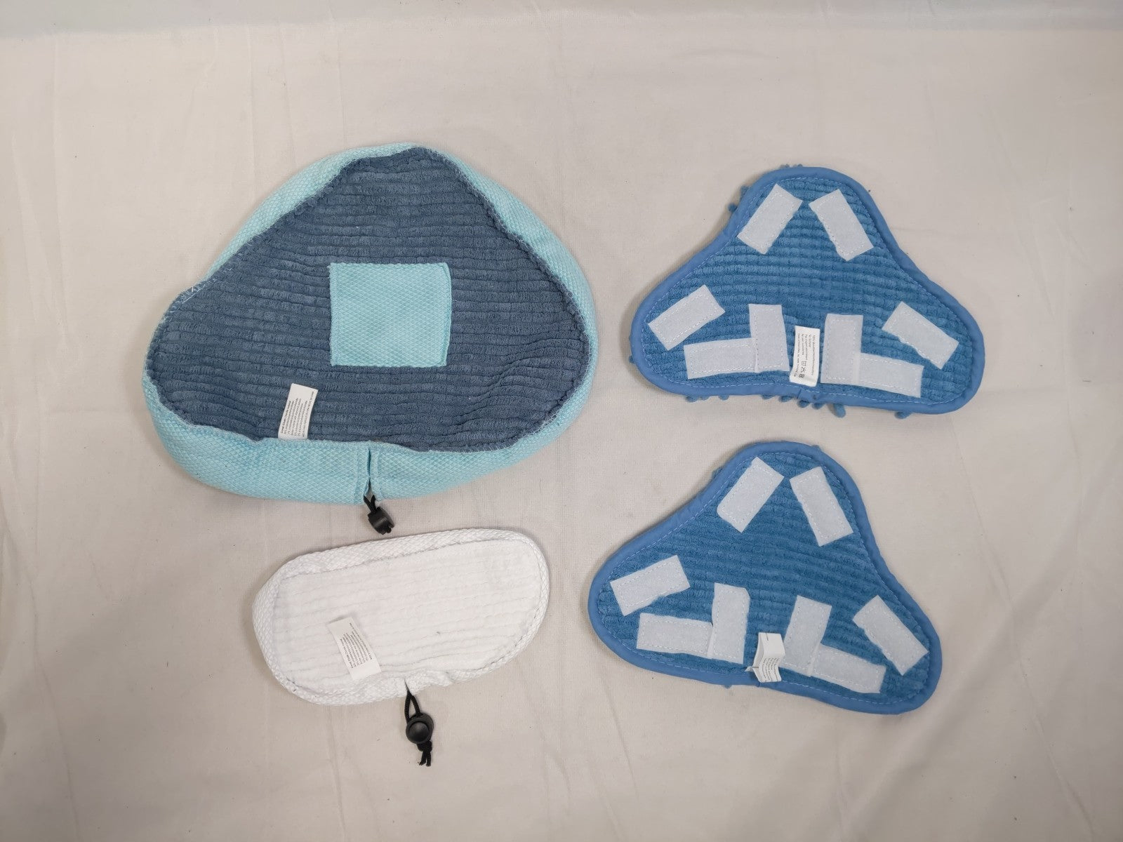 H2O Mop X5 Elite Coral Cloths (4 pack) 1 Big, 1 Small, 2 Triangle