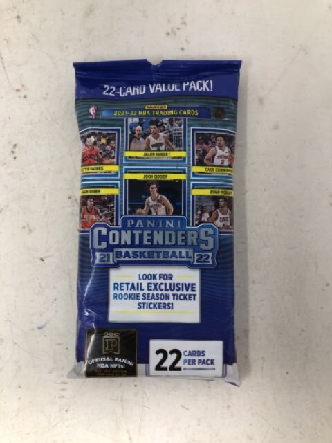 Panini Contenders 2021-22 NBA Trading Cards - 22 Card Value Pack