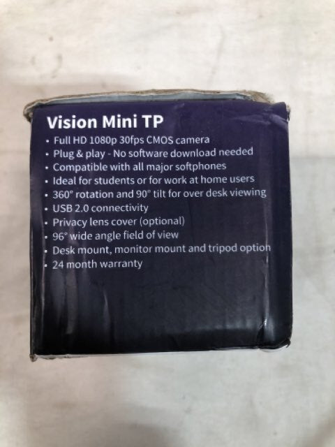 JPL Vision Mini TP Plug and Play USB Webcam