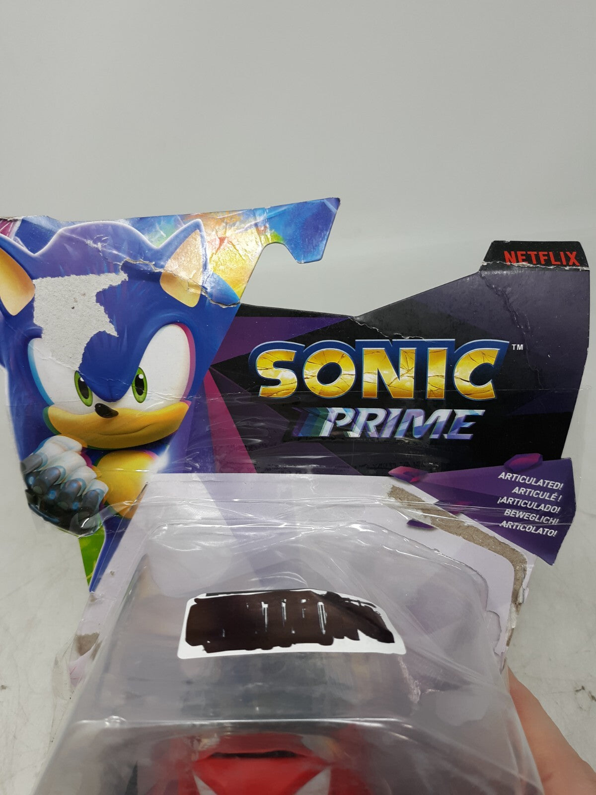 NETFLIX SONIC PRIME KNUCKS NEW YOKE CITY 5" FIGURE