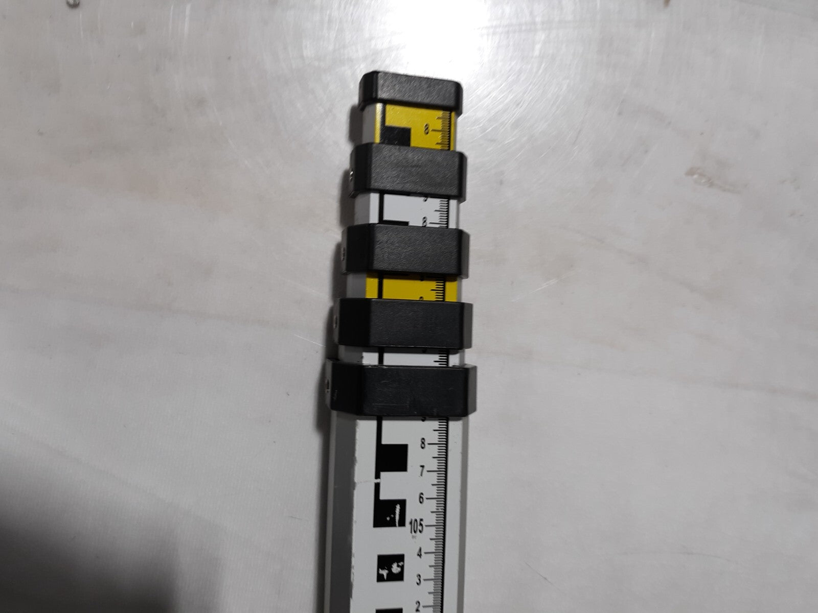 Precision Laser & Instrument Telescoping Surveyors Measuring Ruler Centimeters