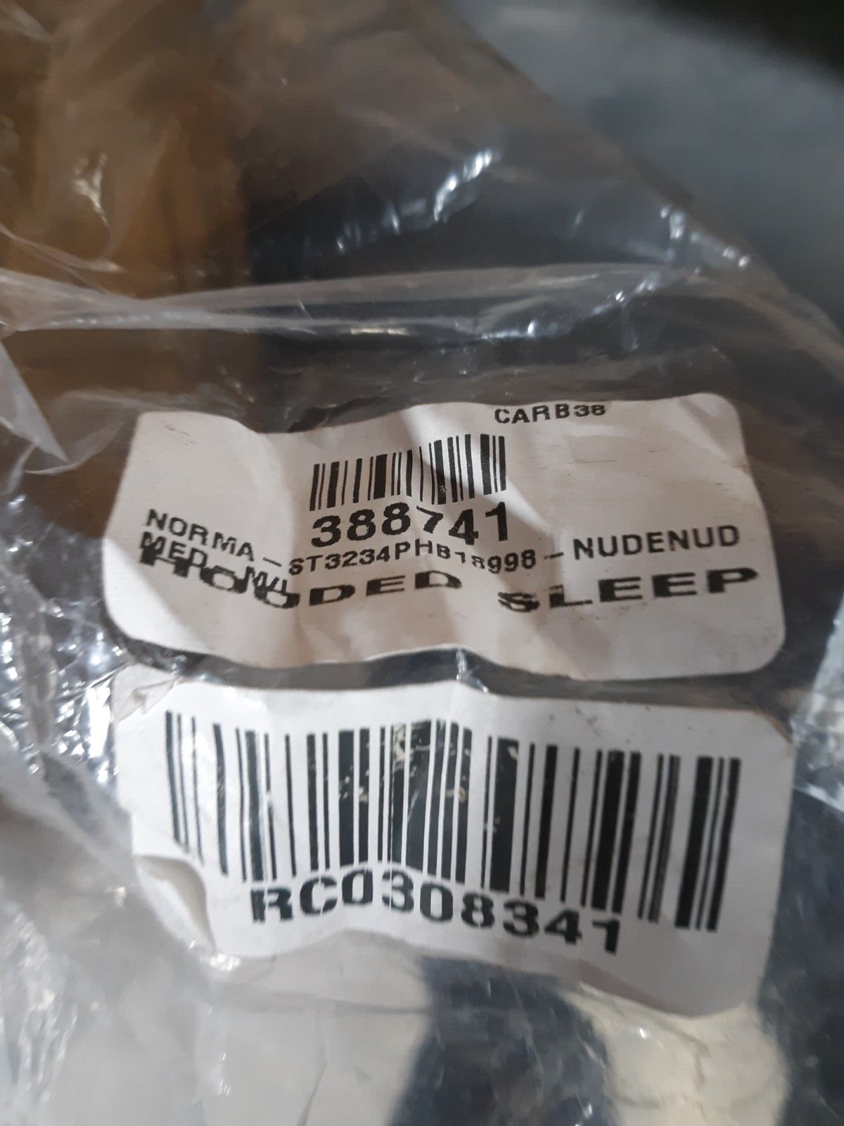 Light Brown/Nude Norma Kamali Sleeping Bag W/ Drawstrings M/L