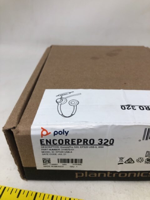 POLY EncorePro 320 USB a Headset 8PO21457001