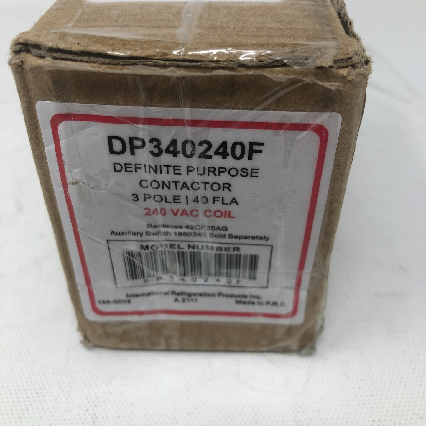 Definite Purpose Contactor: DP340240F