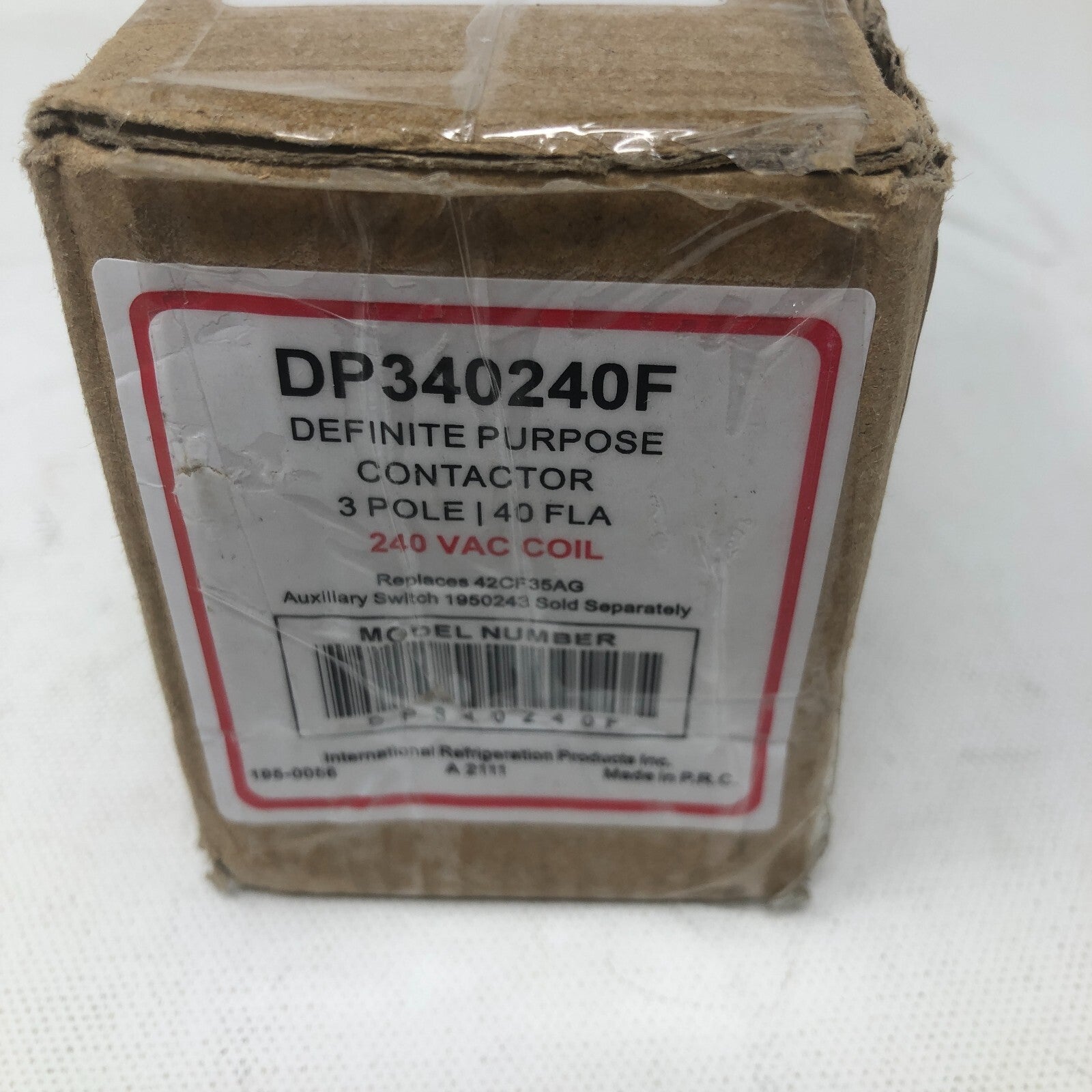 Definite Purpose Contactor: DP340240F
