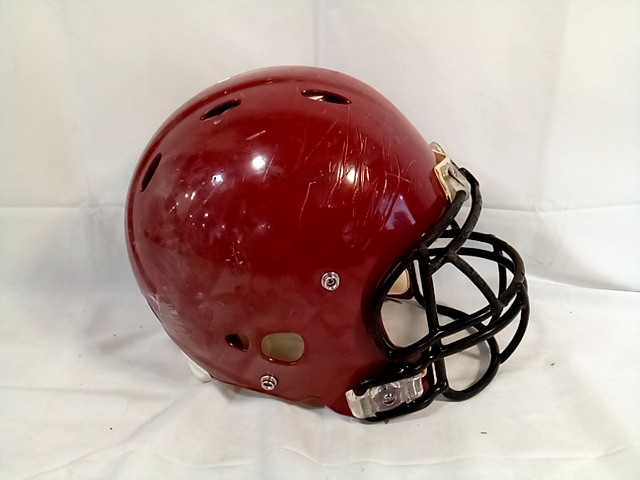Riddell Youth Medium Football Helmet - Red