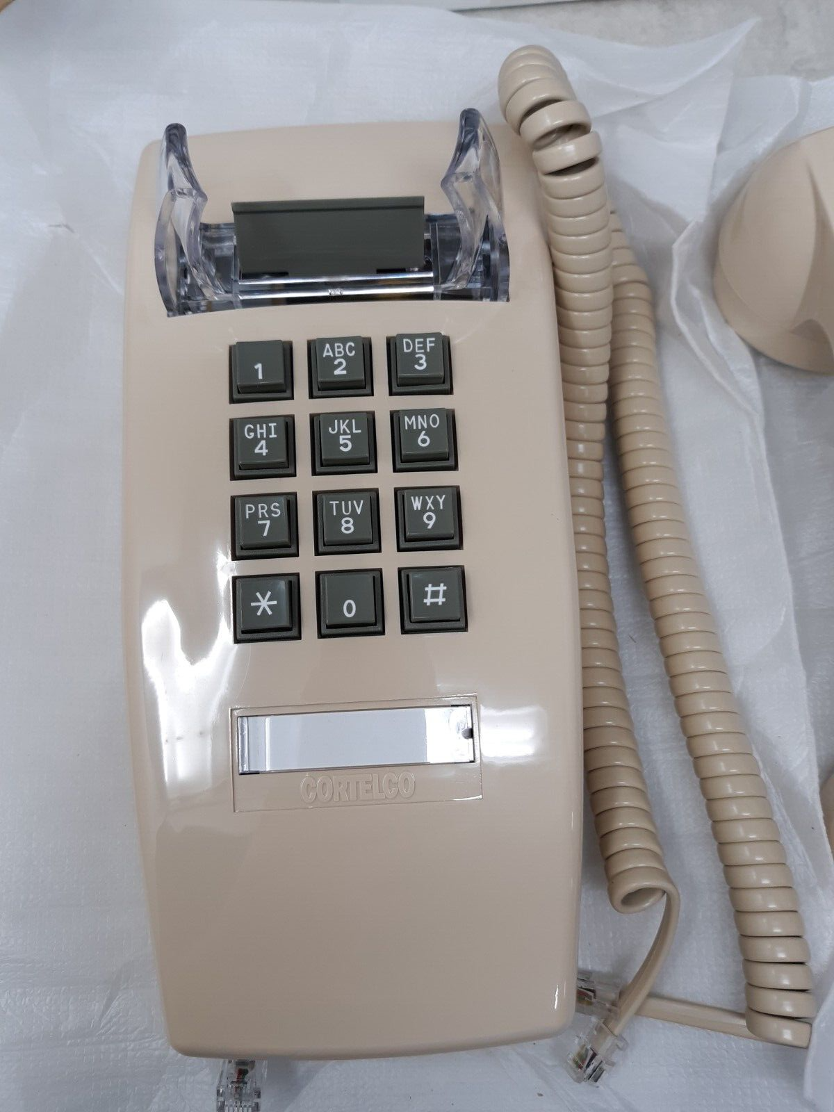 Cortelco ITT-2554VOE-ASH Corded Telephone - Beige (255444-VOE-20MD)