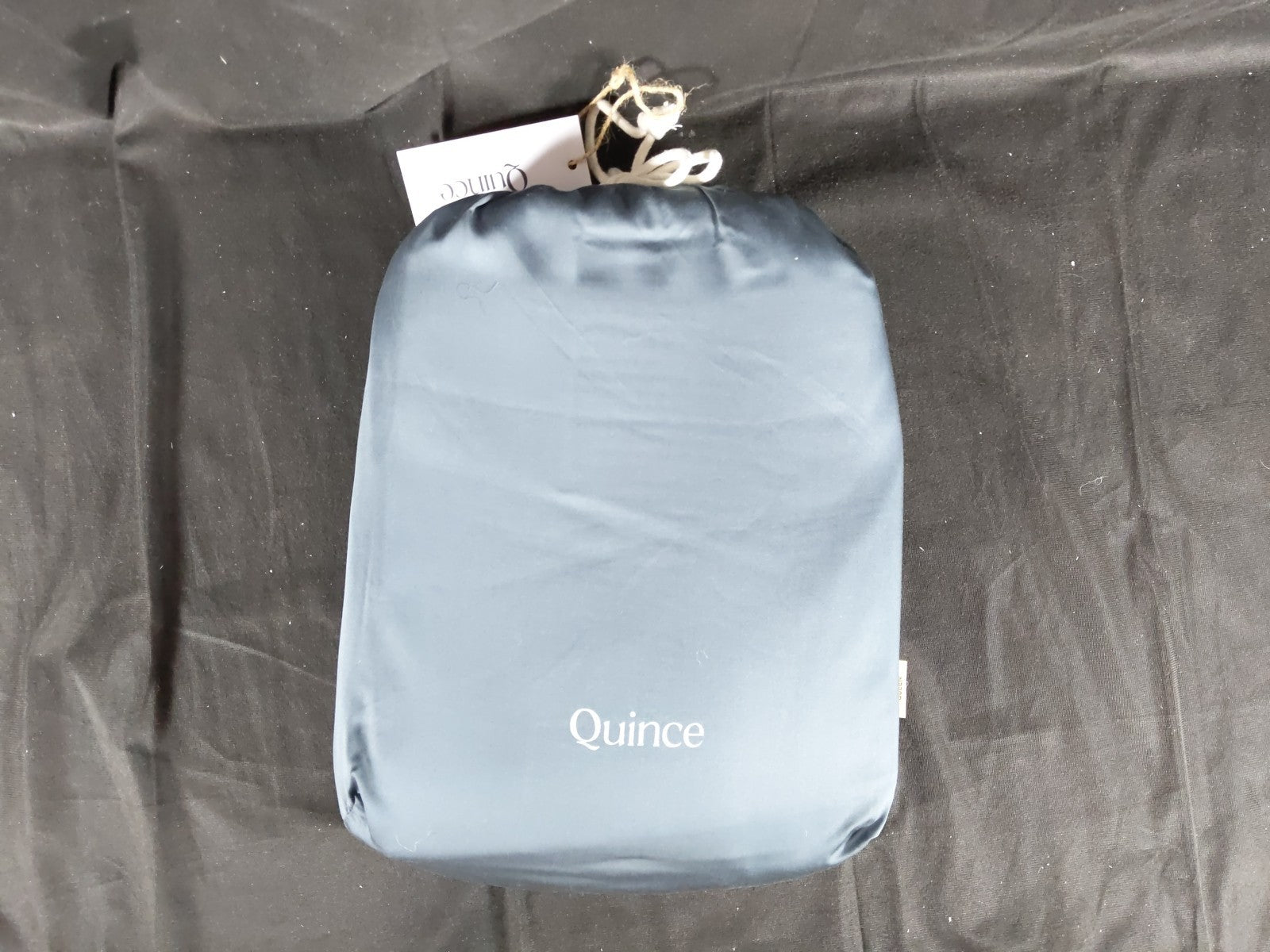Quince Home Bamboo Sheet Set Nightfall Blue Queen - Retail price: $129.90