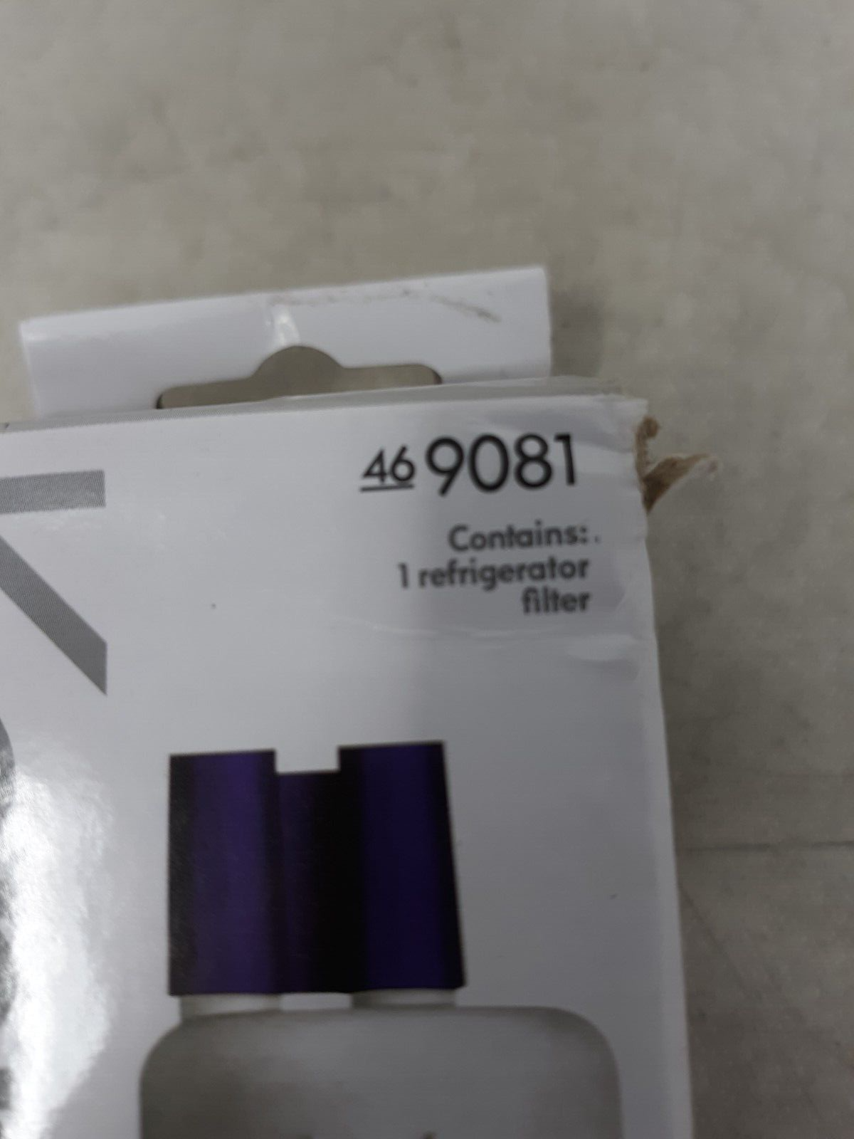 Kenmore 469081 Refrigerator Water Filter - White