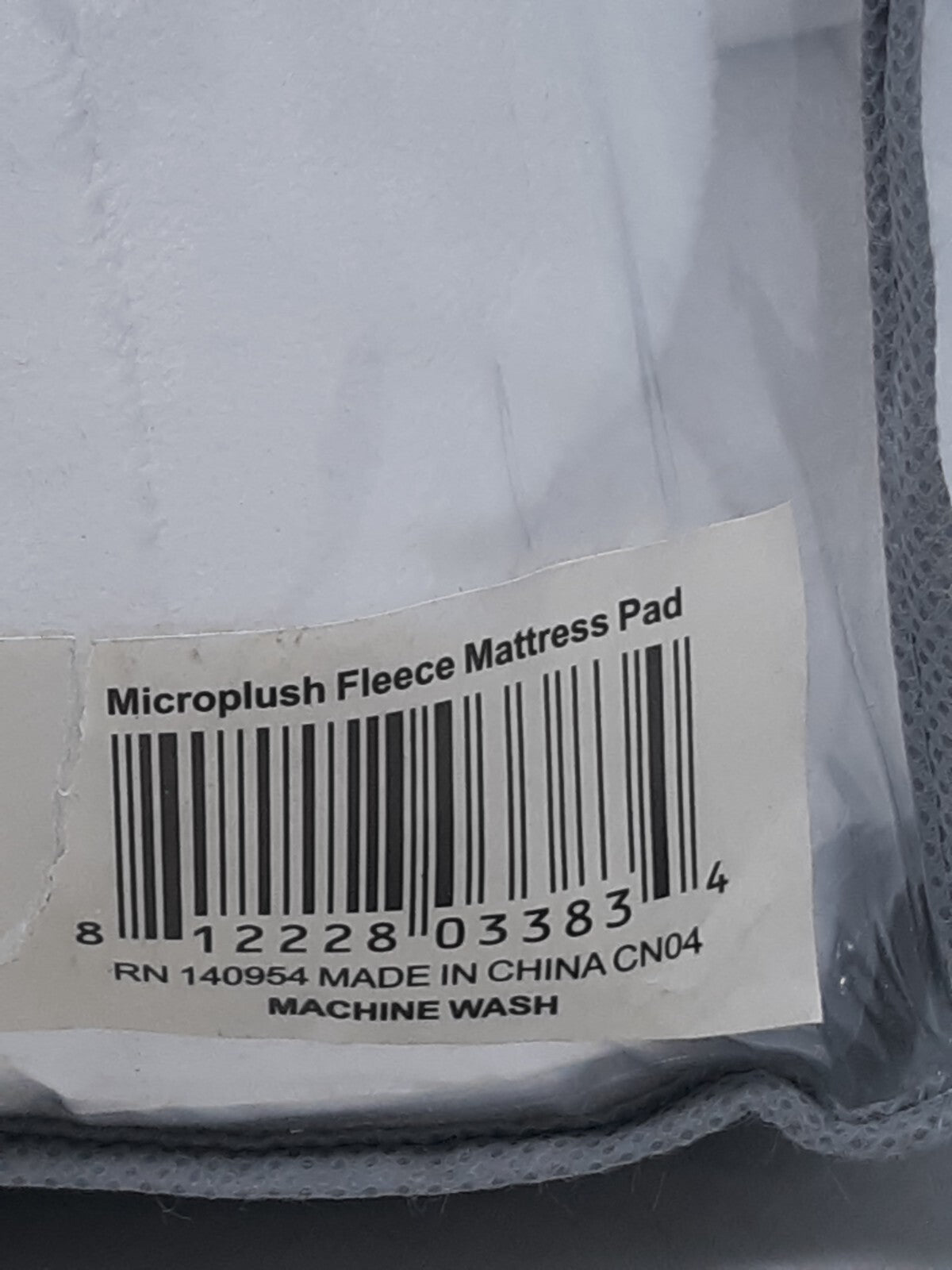 Bare Home Twin XL Pillow-Top Mattress Pad Microplush Fleece 812228033834