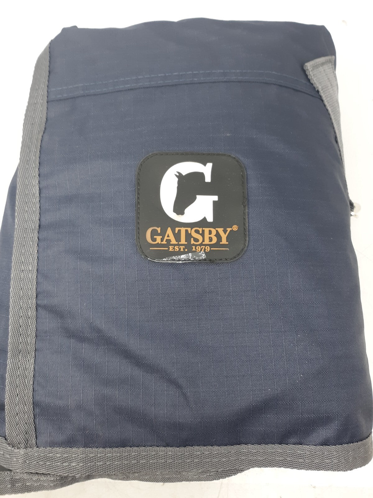 Gatsby Ripstop Waterproof Horse Blanket - Navy Blue, Durable Winter Turnout Shee