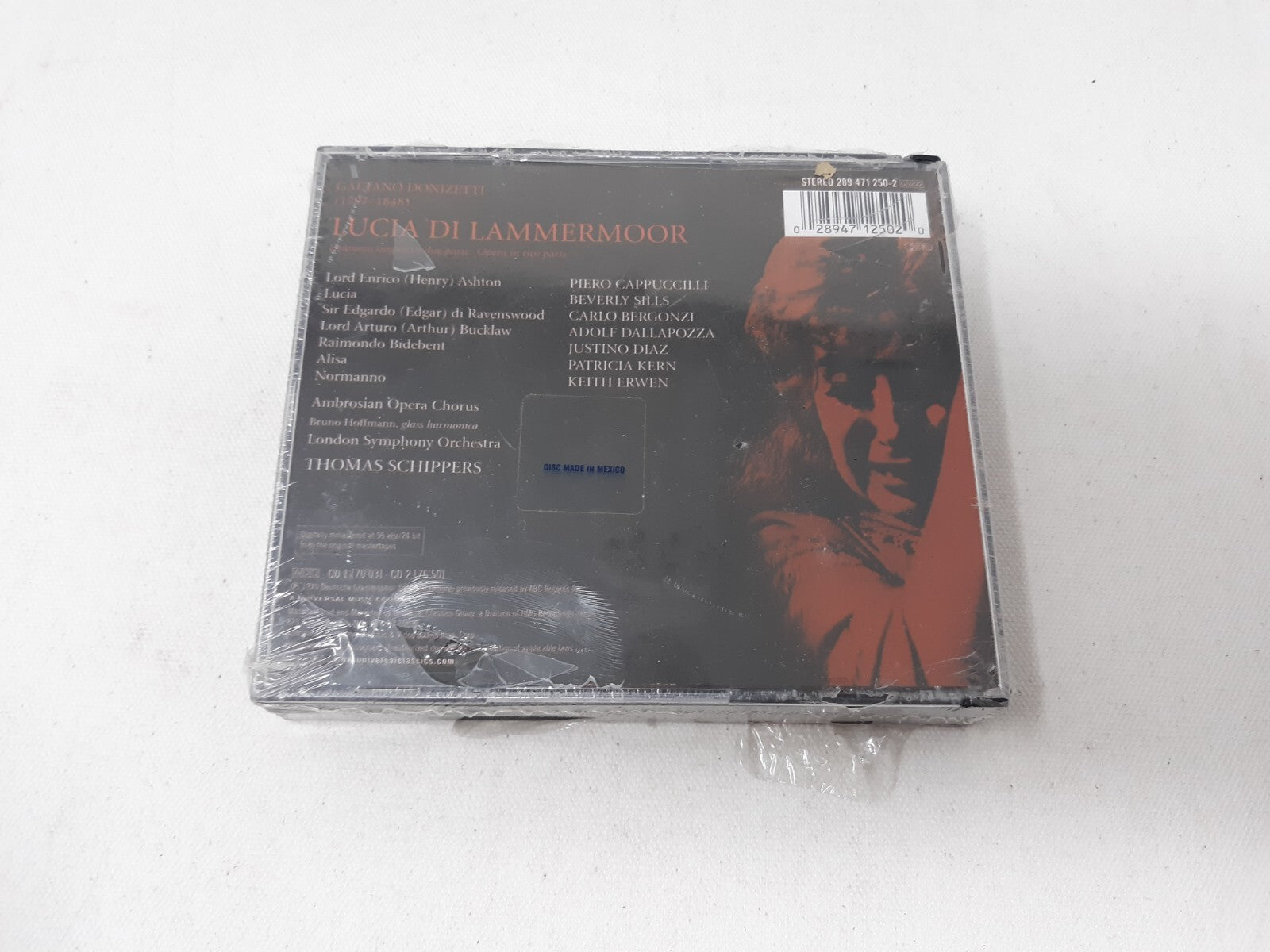 Lucia Di Lammermoor by G. Donizetti (CD, 2002)