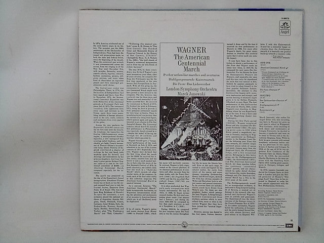 Wagner The American Centennial March Album Vinyl LP