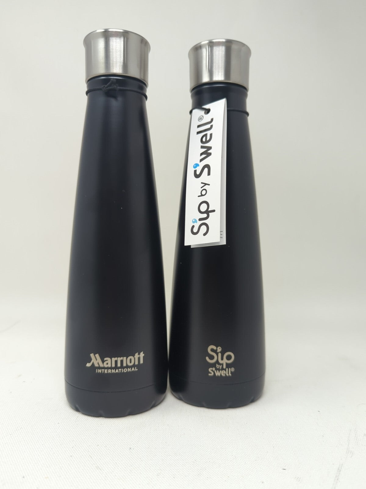 S'ip by S'well (Sip by Swell) Marriott Logo Water Bottle 15 Oz - Black  Qty 16
