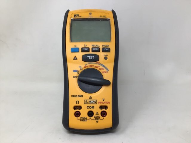IDEAL 61-797 Digital Insulation Tester 50, 100, 250, 500 amd