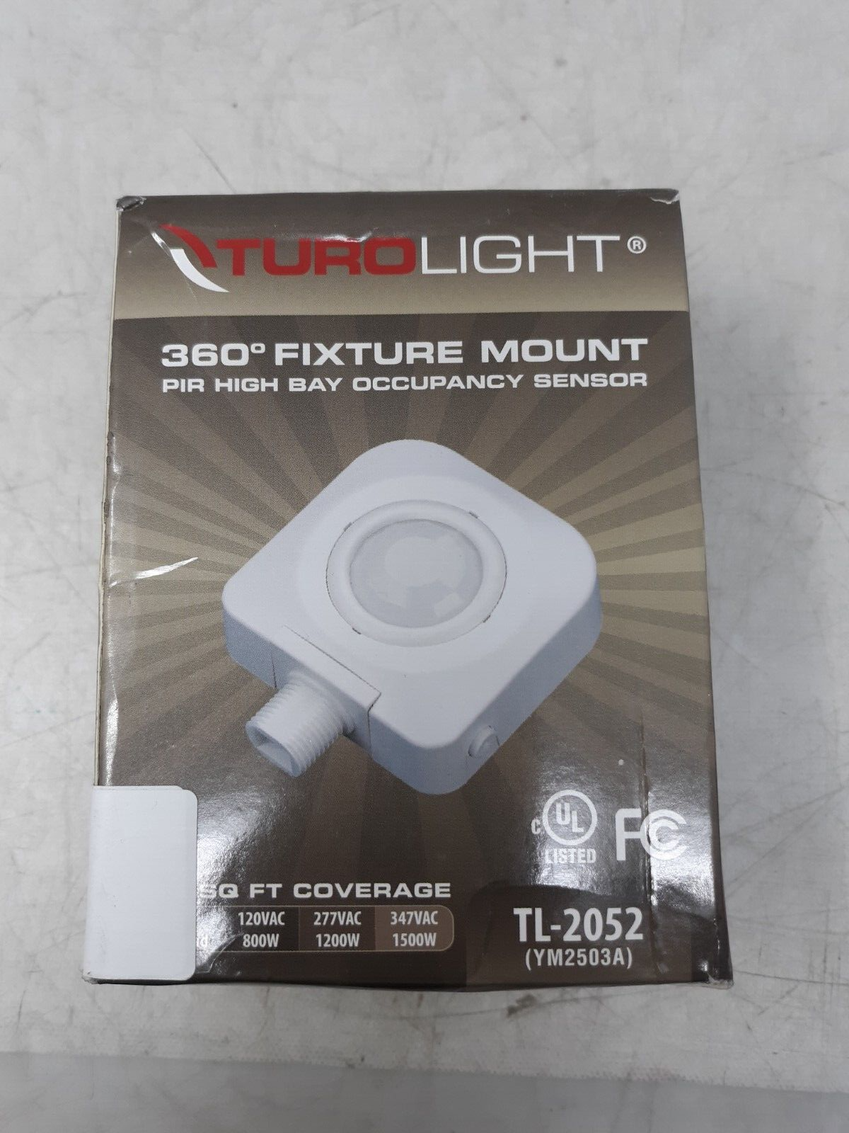 TuroLight TL-2052 PIR High Bay 360° Occupancy Sensor Fixture Mount 277VAC